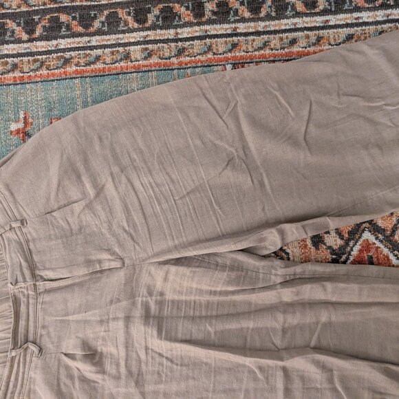 Women's Linen Essential Trouser - Picture 4 of 7